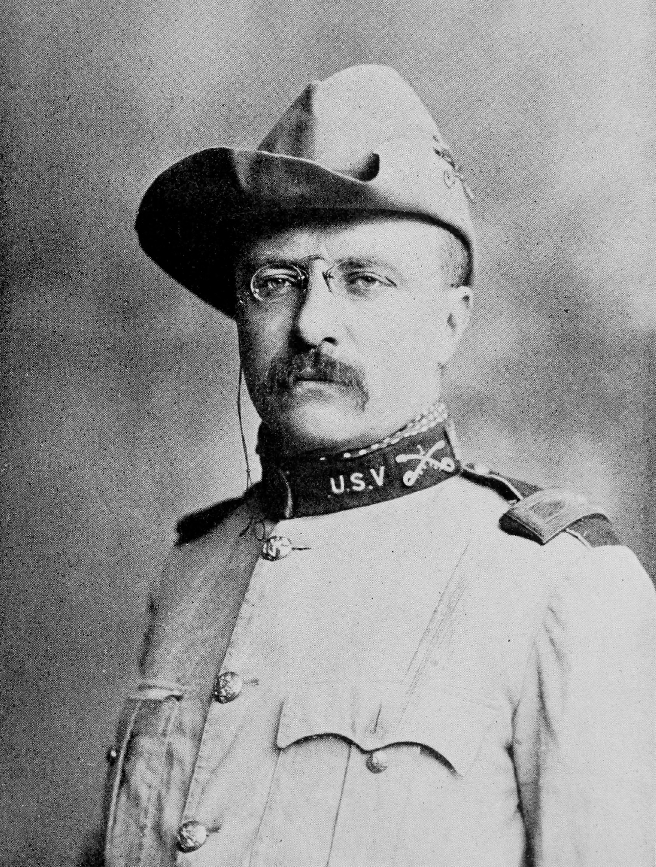 Theodore Roosevelt Spanish American War U S Army Medal Of Honor Recipient